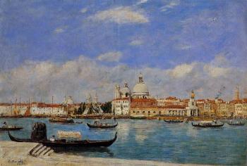 Eugene Boudin : View of Venice II